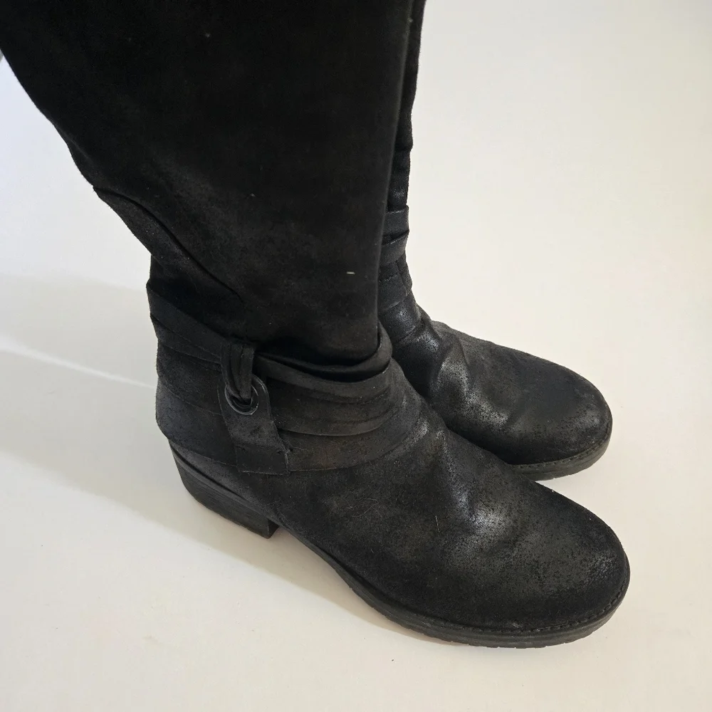 Baretraps Oudrey knee high Black riding boots size 7.5